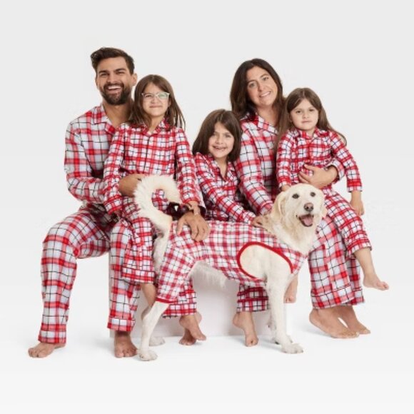 NEW Wondershop Toddler Plaid Microfleece Matching Family Pajama Pants - Picture 4 of 6